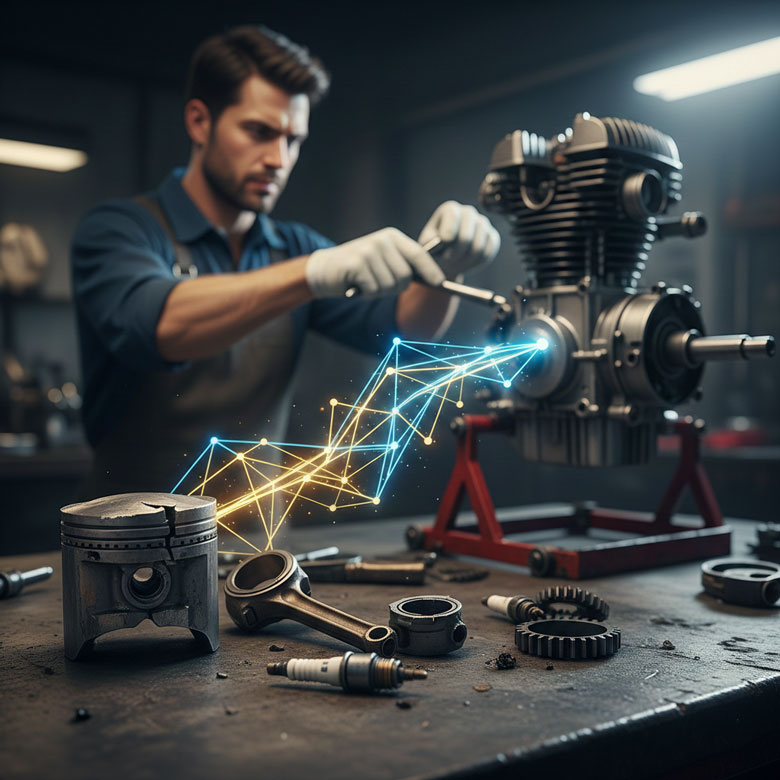 ۱۰ اشتباه مهلک در تعمیر موتور سیکلت و راه فرار از آن‌ها