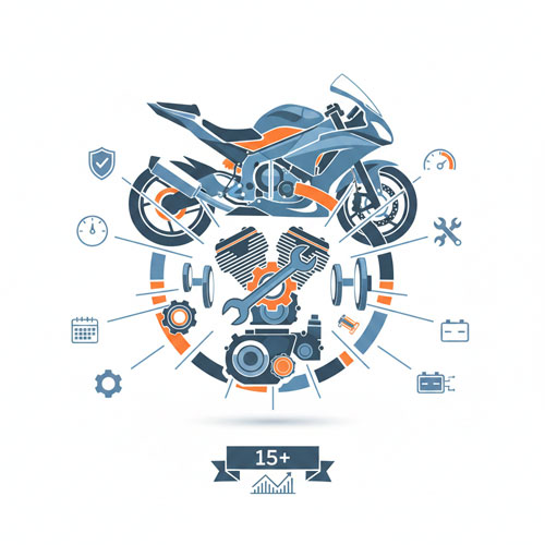 تعمیر موتور سیکلت حرفهای